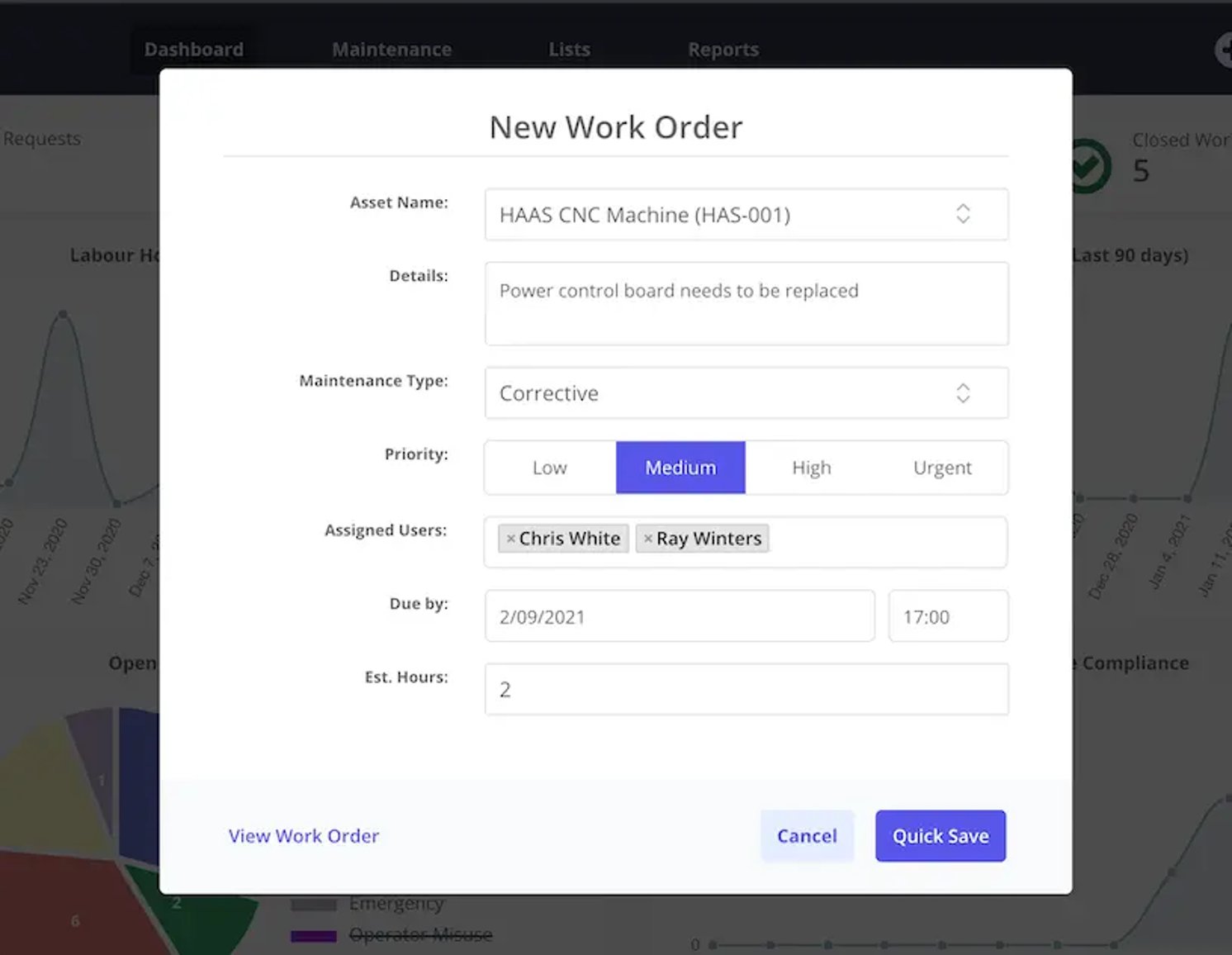 Optimize maintenance operations